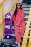 Baggy oversize  vintage rose adult