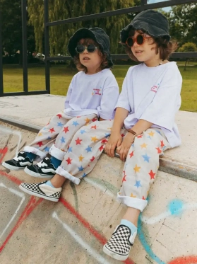 Baggy muślinowe Free stars kids owo x awake