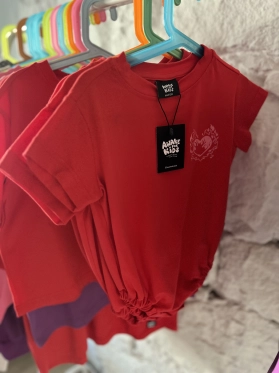 Body oversize GIRL YOU ROCK THE WORLD red outlet 