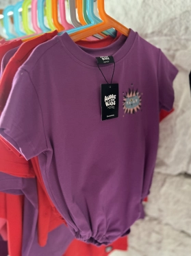 Body oversize KITTY STARS purple outlet 